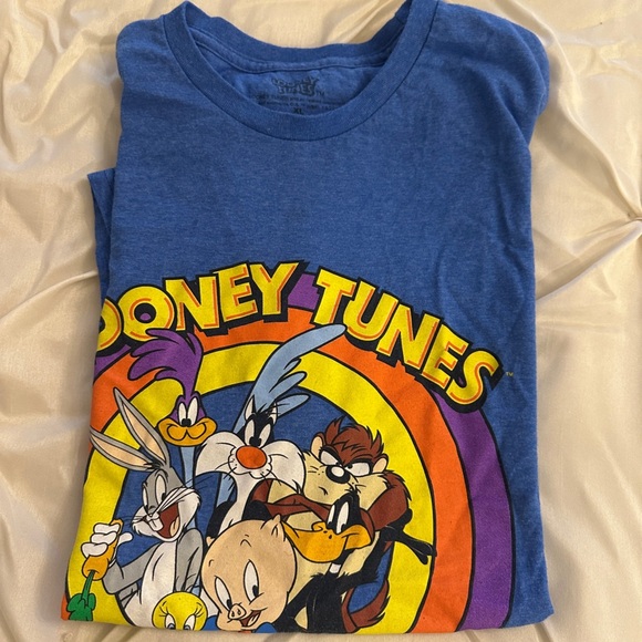 Looney Tunes Blue Graphic T-Shirt - Picture 4 of 4